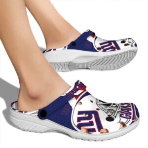 Custom New York Giants Football Helmet Crocs High quality