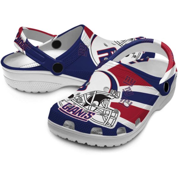 Custom New York Giants Football Helmet Crocs Latest Model
