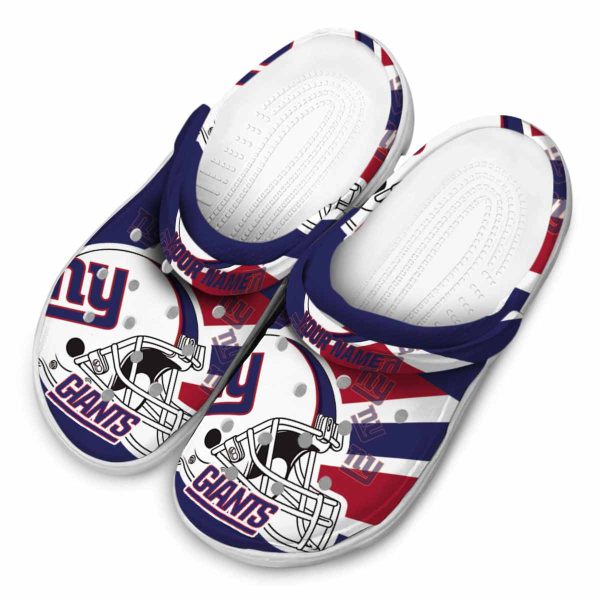 Custom New York Giants Football Helmet Crocs Trendy