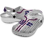Custom New York Giants Pinstripe Pattern Crocs Best selling
