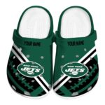 Custom New York Jets Football Motif Crocs Best selling