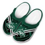 Custom New York Jets Football Motif Crocs Best selling