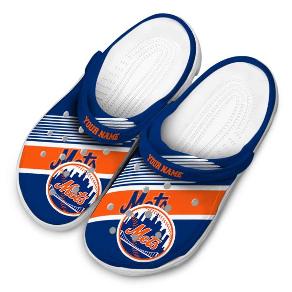 Custom New York Mets Vibrant Dual Tone Crocs Trendy