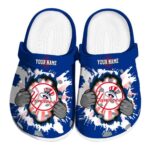 Custom New York Yankees Gripping Hand Crocs Best selling