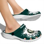 Custom Oakland Athletics Splatter Background Crocs Best selling