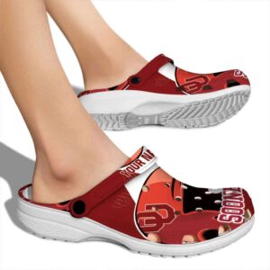Custom Oklahoma Sooners Baseball Helmet Crocs High quality