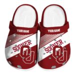 Custom Oklahoma Sooners Vibrant Dual Tone Crocs Best selling