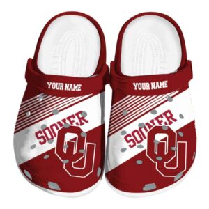 Custom Oklahoma Sooners Vibrant Dual Tone Crocs Best selling