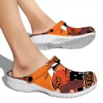 Custom Oklahoma State Cowboys Baseball Helmet Crocs Best selling