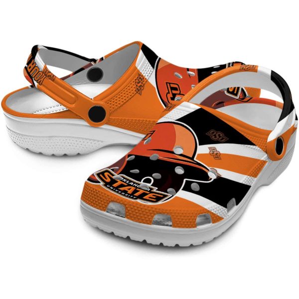 Custom Oklahoma State Cowboys Baseball Helmet Crocs Latest Model