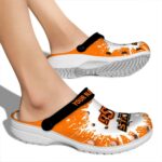 Custom Oklahoma State Cowboys Splash Art Crocs Best selling