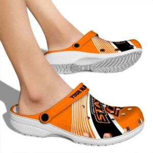 Custom Oklahoma State Cowboys Vibrant Dual Tone Crocs High quality