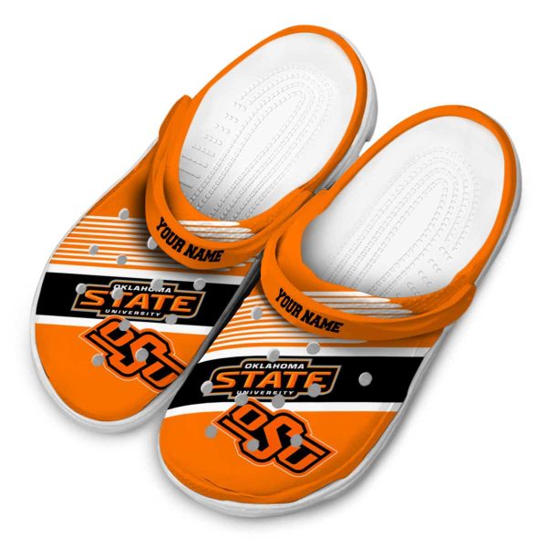 Custom Oklahoma State Cowboys Vibrant Dual Tone Crocs Trendy
