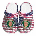 Custom Oregon Ducks Freedom Splinter Crocs Best selling