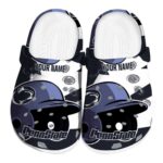 Custom Penn State Nittany Lions Baseball Helmet Crocs Best selling