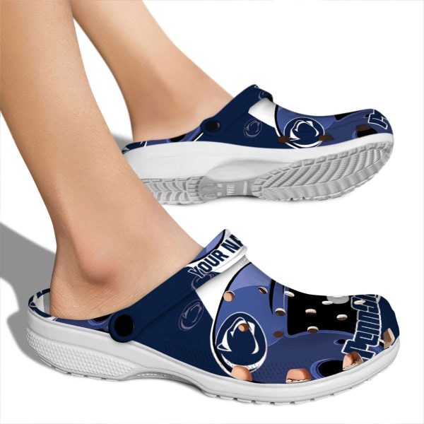 Custom Penn State Nittany Lions Baseball Helmet Crocs High quality