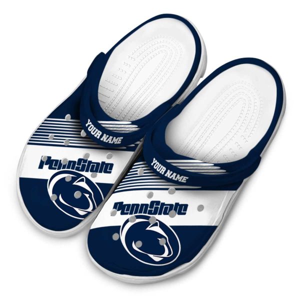 Custom Penn State Nittany Lions Vibrant Dual Tone Crocs Trendy