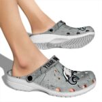 Custom Philadelphia Eagles Cracked Texture Crocs Best selling