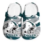 Custom Philadelphia Eagles Football Helmet Crocs Best selling