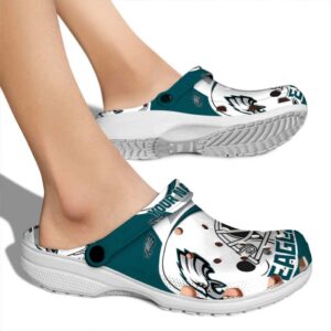 Custom Philadelphia Eagles Football Helmet Crocs High quality