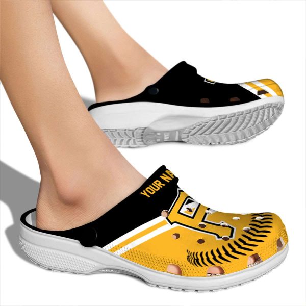 Custom Pittsburgh Pirates Baseball Motif Crocs High quality