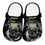 Custom Pittsburgh Pirates Gothic Skull Crocs Best selling