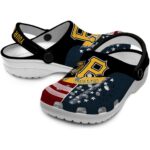 Custom Pittsburgh Pirates Star Spangled Side Pattern Crocs Best selling