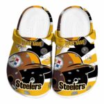 Custom Pittsburgh Steelers Baseball Helmet Crocs Best selling