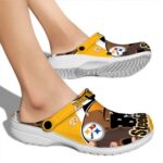 Custom Pittsburgh Steelers Baseball Helmet Crocs Best selling