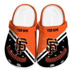 Custom San Francisco Giants Baseball Motif Crocs Best selling