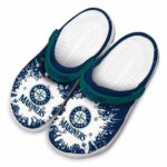 Custom Seattle Mariners Splash Art Crocs Best selling