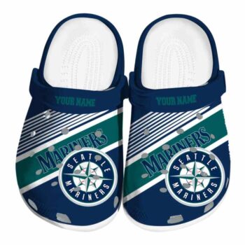 Custom Seattle Mariners Vibrant Dual Tone Crocs Best selling