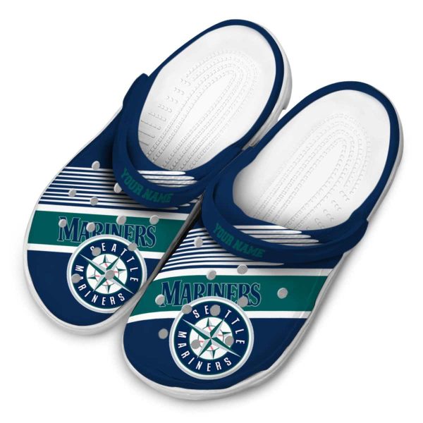 Custom Seattle Mariners Vibrant Dual Tone Crocs Trendy