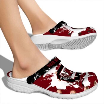 Custom South Carolina Gamecocks Splatter Pattern Crocs High quality