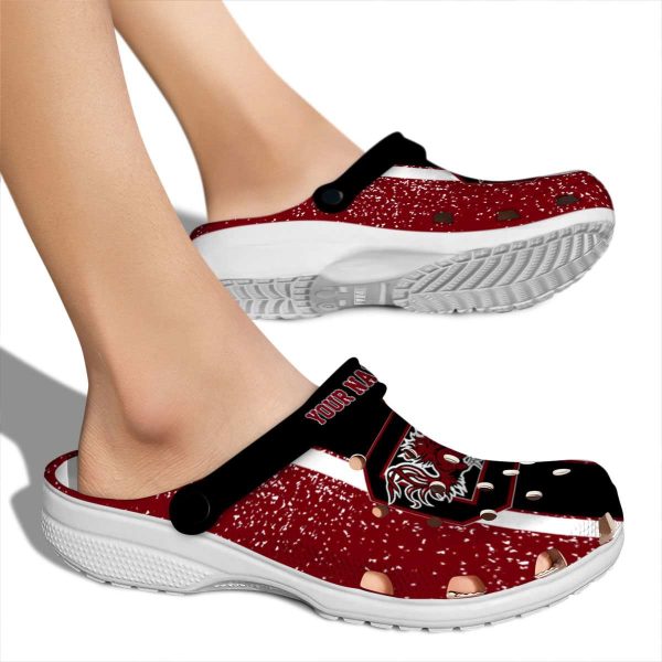 Custom South Carolina Gamecocks Vertical Stripes Crocs High quality