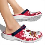 Custom St Louis Cardinals Splash Art Crocs Best selling