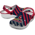 Custom St Louis Cardinals Star Spangled Graphic Crocs Best selling