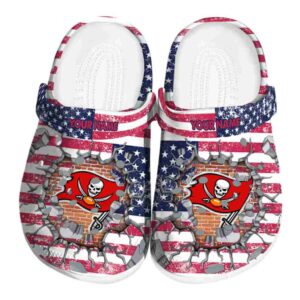 Custom Tampa Bay Buccaneers Freedom Splinter Crocs Best selling