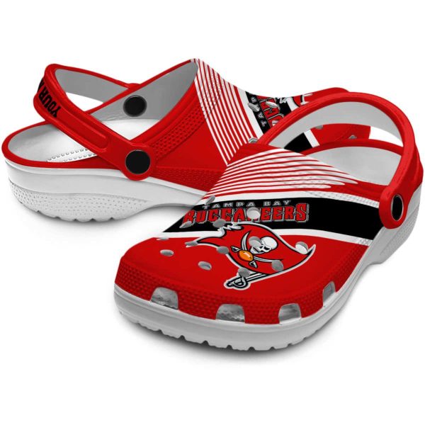 Custom Tampa Bay Buccaneers Vibrant Dual Tone Crocs Latest Model
