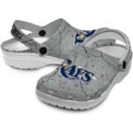 Custom Tampa Bay Rays Cracked Texture Crocs Best selling