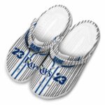 Custom Tampa Bay Rays Pinstripe Pattern Crocs Best selling