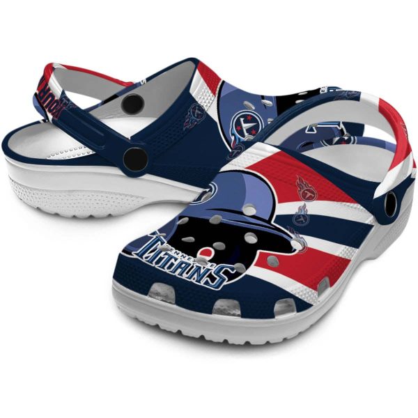 Custom Tennessee Titans Baseball Helmet Crocs Latest Model