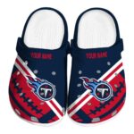 Custom Tennessee Titans Football Motif Crocs Best selling