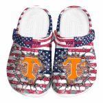 Custom Tennessee Volunteers Freedom Splinter Crocs Best selling