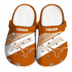 Custom Texas Longhorns Vibrant Dual Tone Crocs Best selling