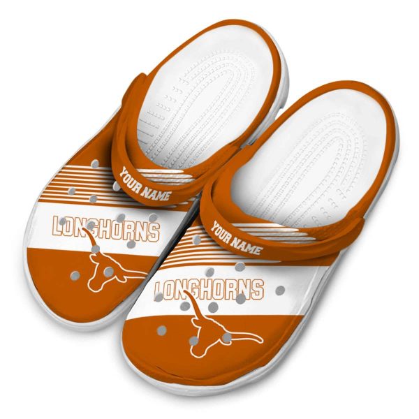 Custom Texas Longhorns Vibrant Dual Tone Crocs Trendy