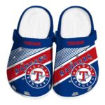 Custom Texas Rangers Vibrant Dual Tone Crocs Best selling