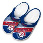 Custom Texas Rangers Vibrant Dual Tone Crocs Best selling