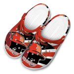 Custom Texas Tech Red Raiders Baseball Helmet Crocs Best selling