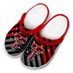 Custom Texas Tech Red Raiders Star Spangled Graphic Crocs Best selling